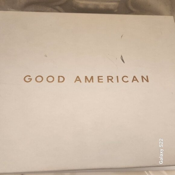 Good American Kickstand Terry Kitten Heels. NIB. Size Various - Picture 8 of 8